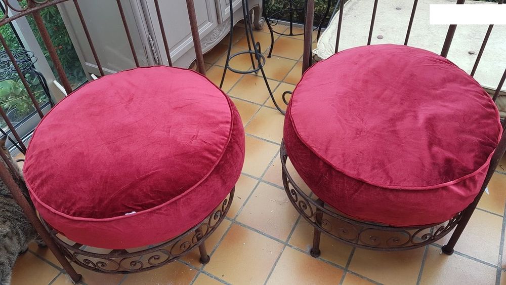 fauteuils fer forg&eacute; Maisons du monde Meubles