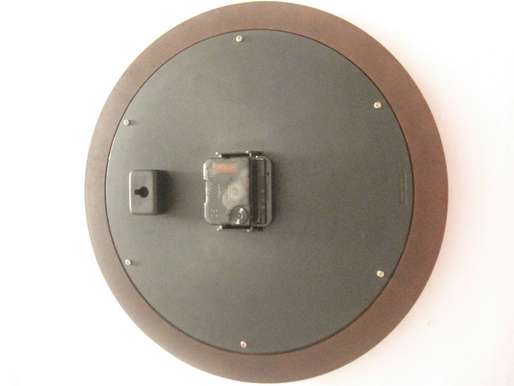 Horloge recycl&eacute;e LSF Langue des Signes Fran&ccedil;aise Décoration