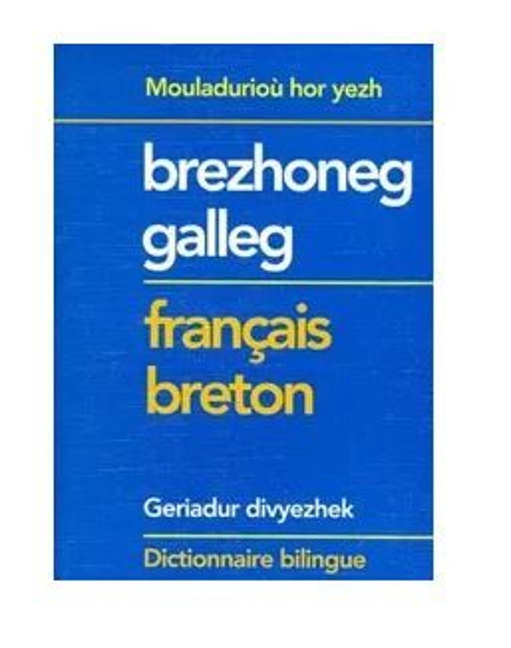 Dictionnaire bilingue Breton-Fran&ccedil;ais &amp; Fran&ccedil;ais-Breton Livres et BD