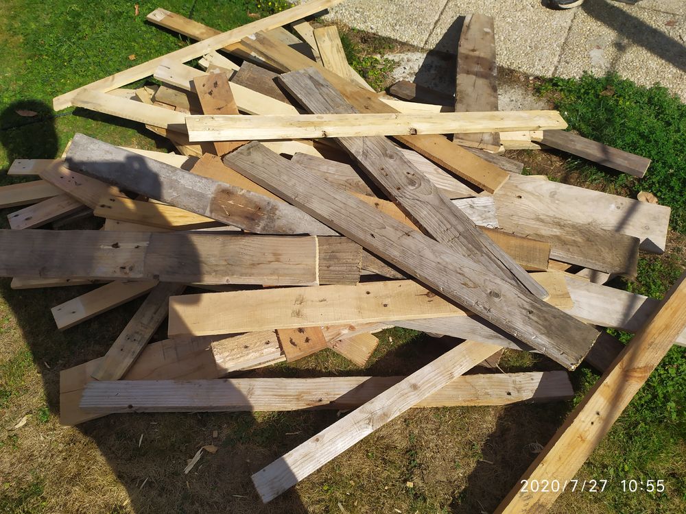 Planche de palettes. Bricolage