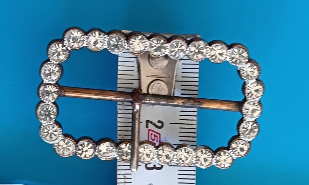 Boucle de Ceinture Bijou &Eacute;clat de Strass Cristallins N&deg;3 