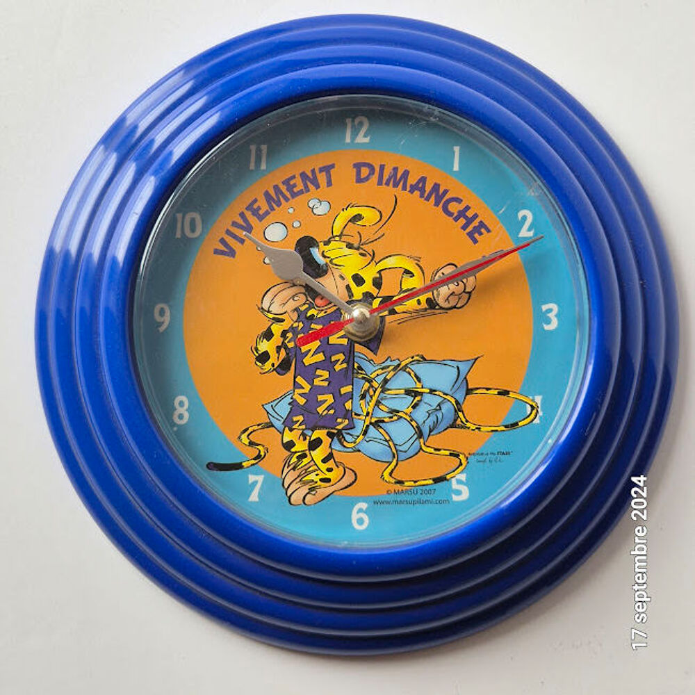 Spirou-Ancien Marsupilami Horloge, avenue des marques, 2007 