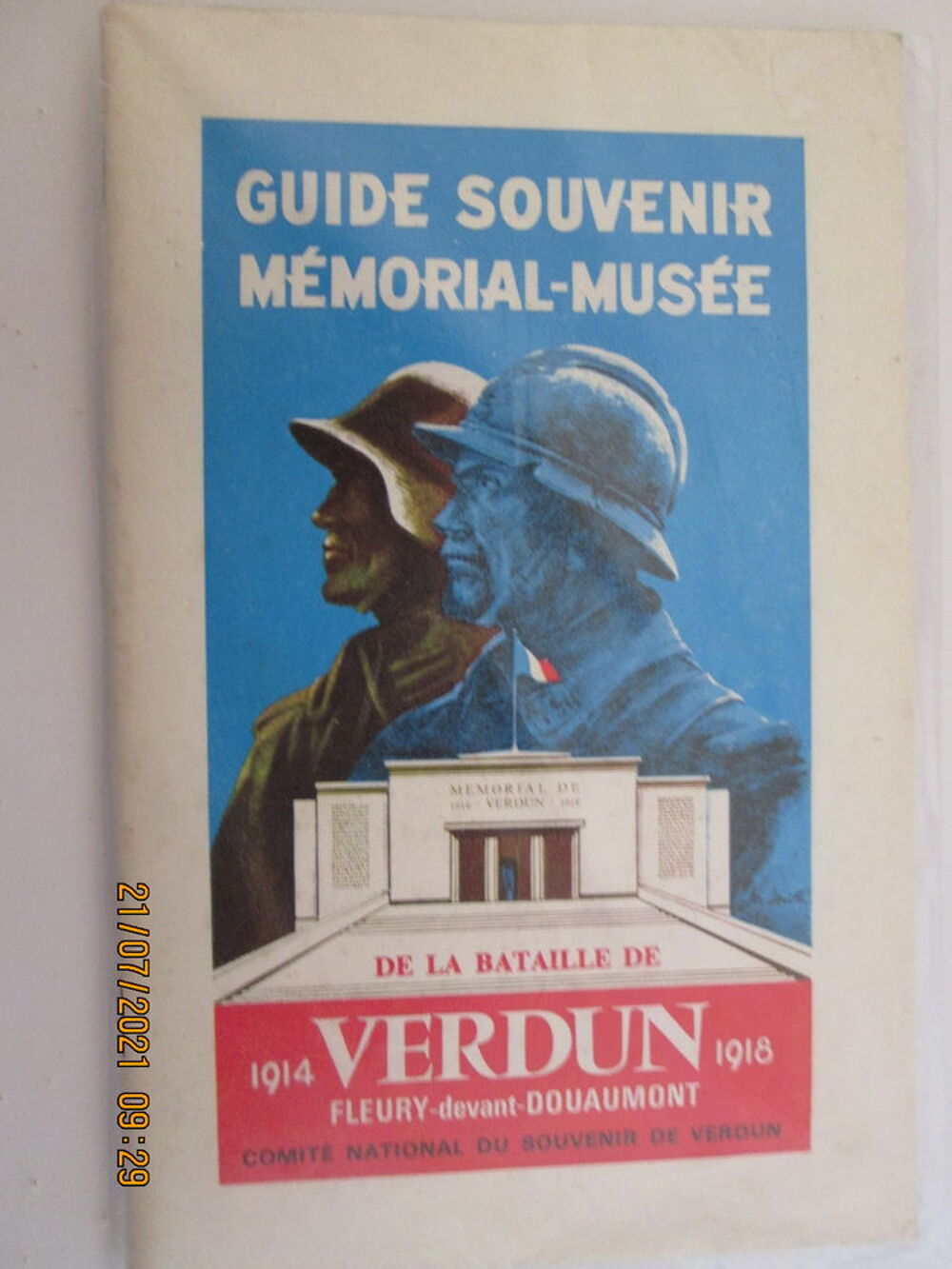 guide souvenir Verdun 