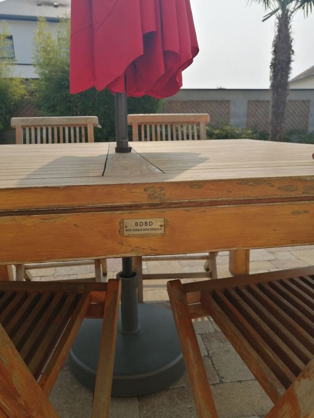 Table salon de jardin Jardin