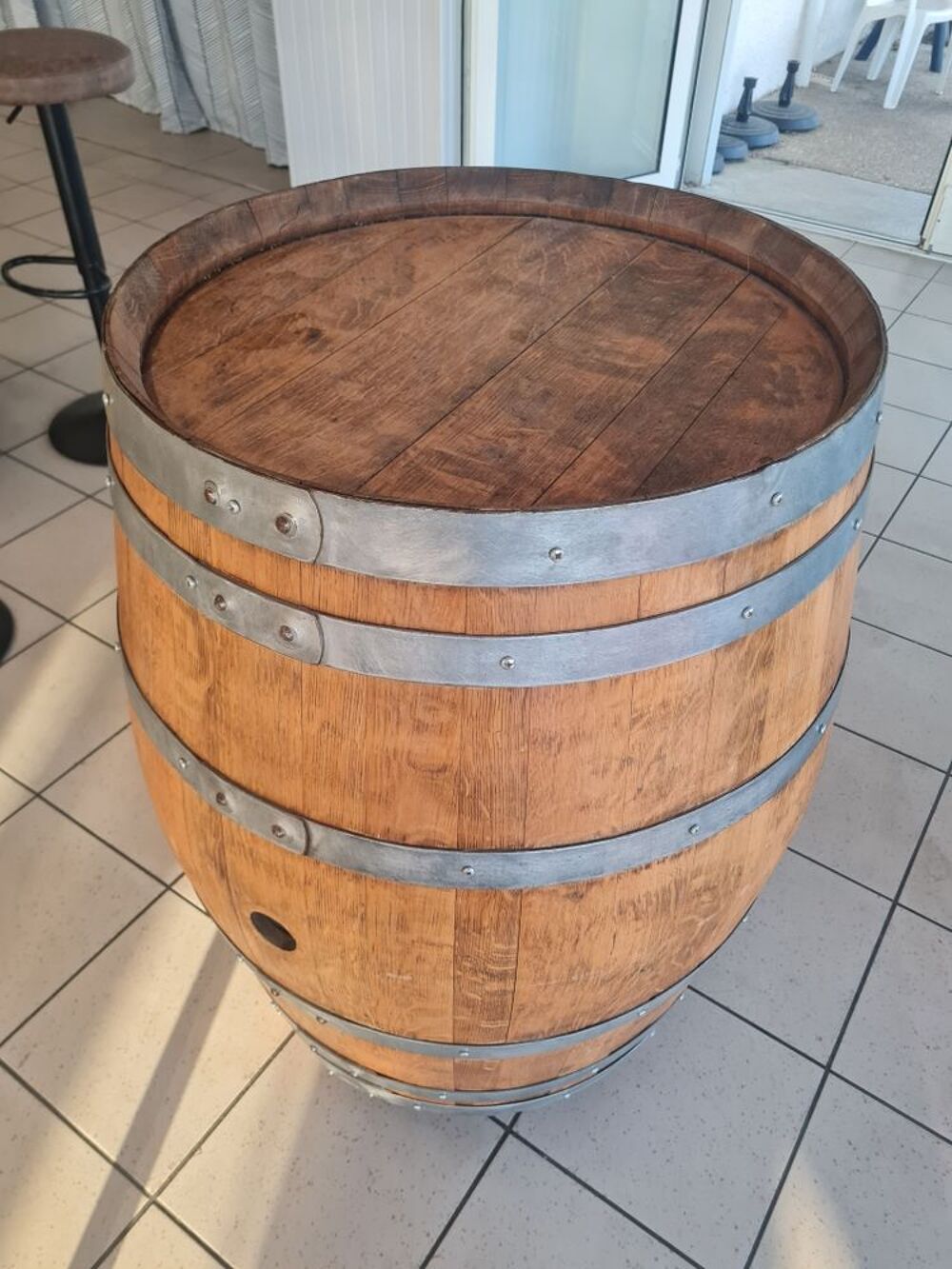 tonneau en bois Décoration