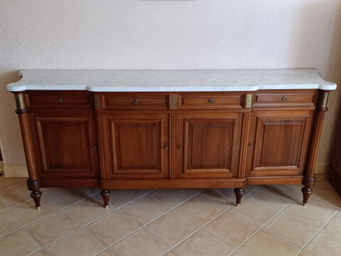 Salle � manger en merisier massif style Louis XVI. 2000 Favi�res (77)