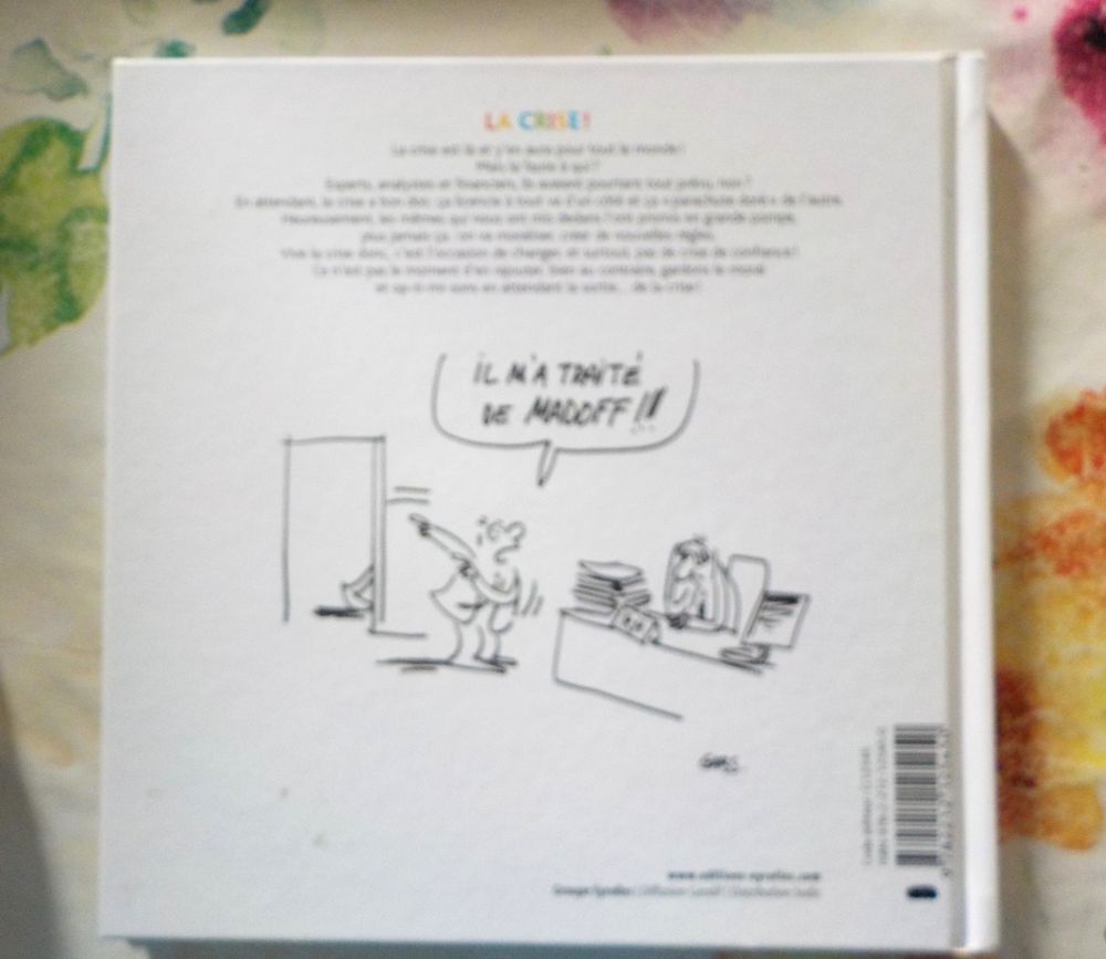 LA CRISE JE ME MARRE !!! par GABS Ed. Eyrolles Livres et BD