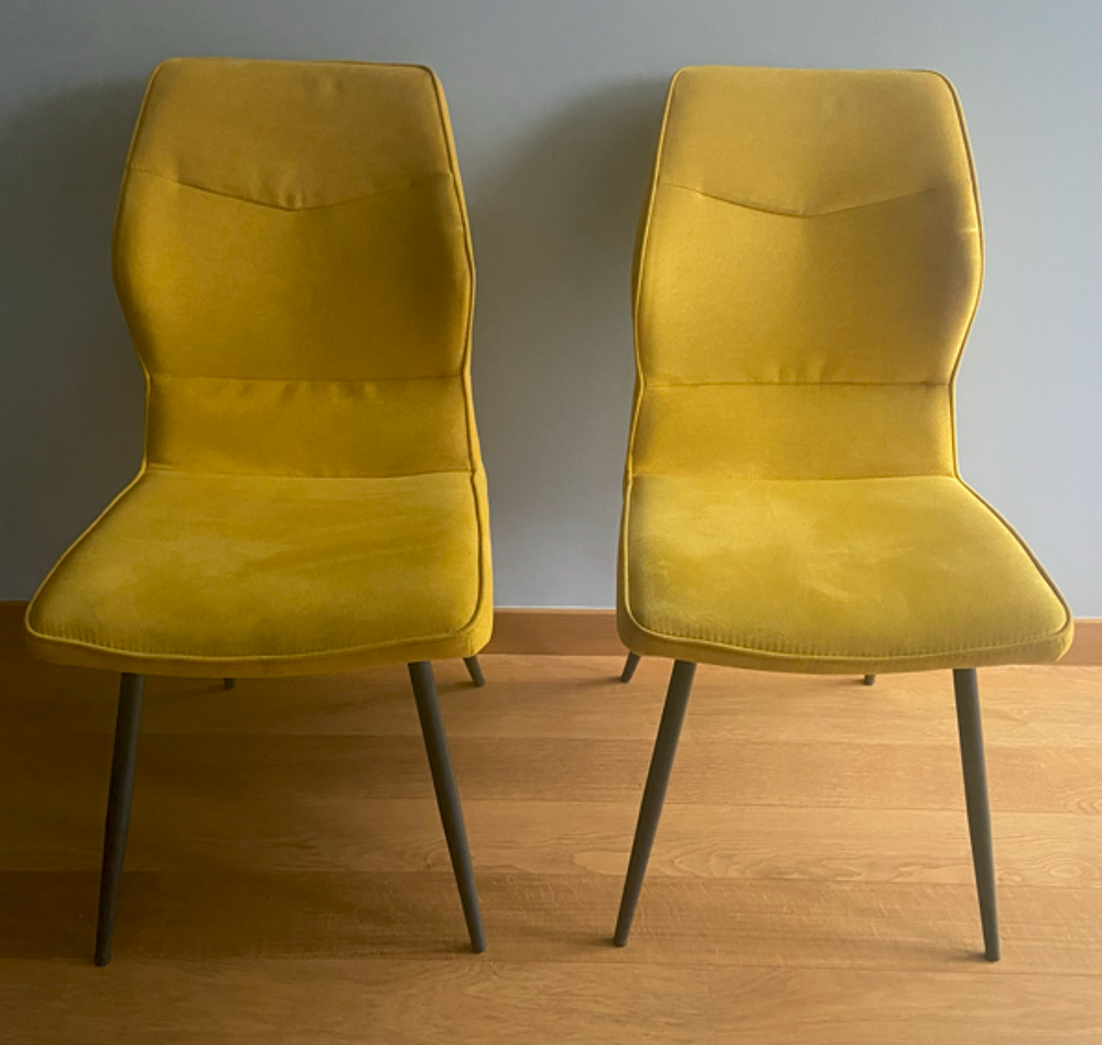 Lot 6 chaises Type Julie "Mobilier de France" Meubles