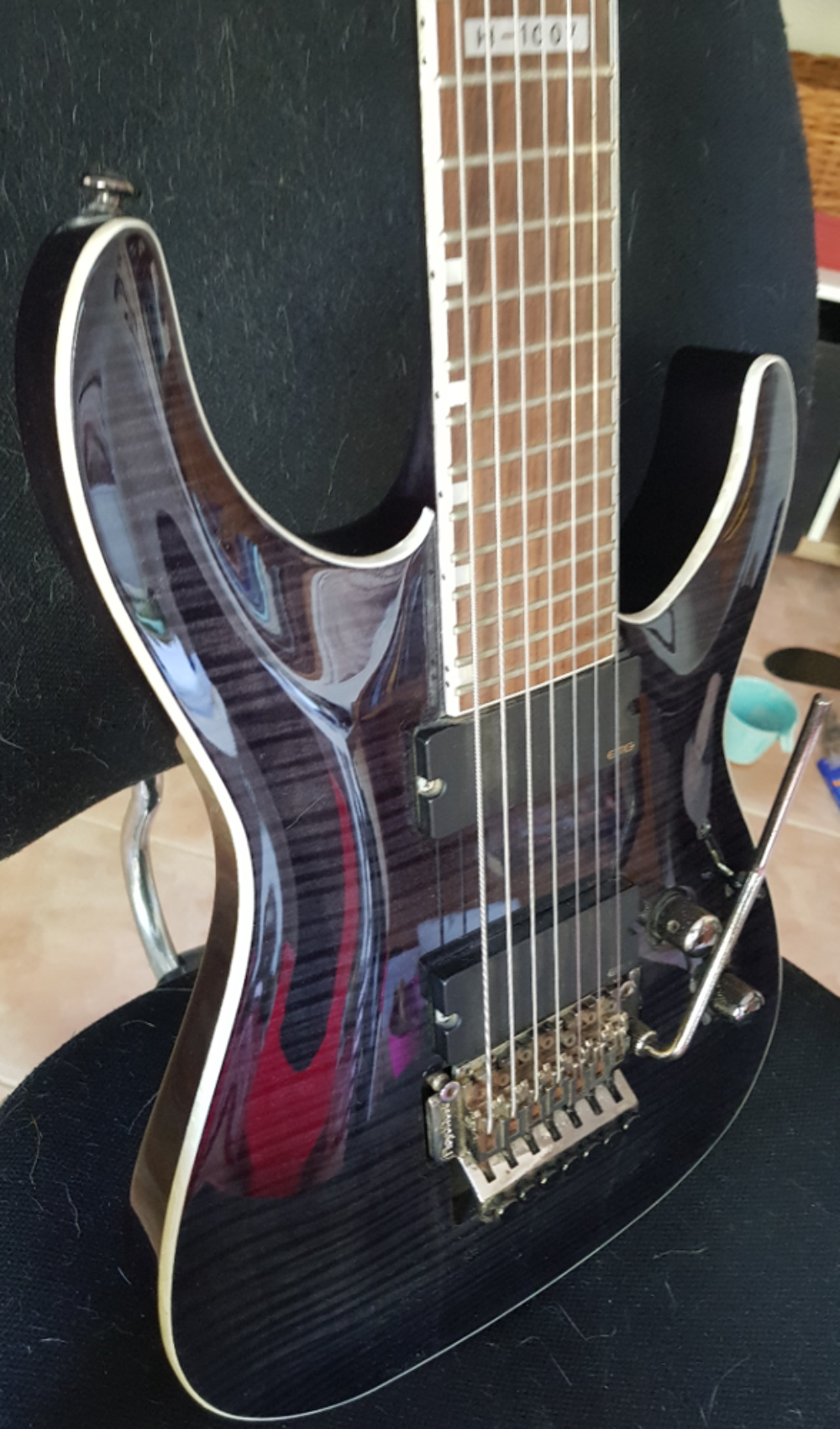 Vend guitare 7 cordes LTD H1007FR Instruments de musique