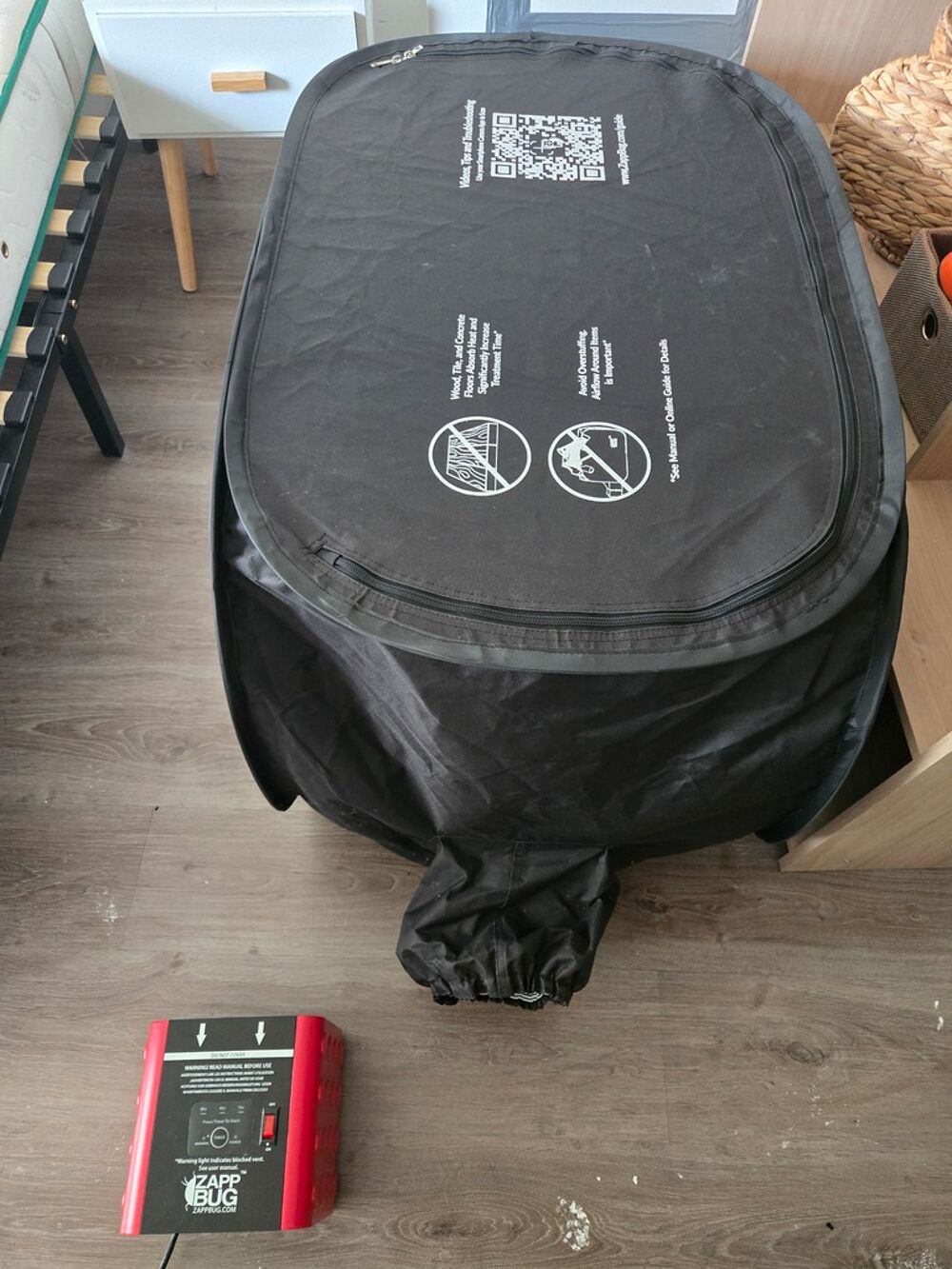Tente de traitement thermique ZappBug avec g&eacute;n&eacute;rateur Electroménager