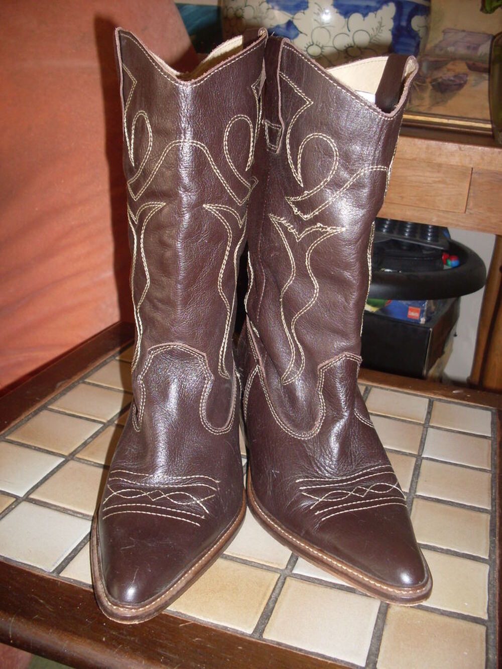 Bottes Santiag Femme Chaussures
