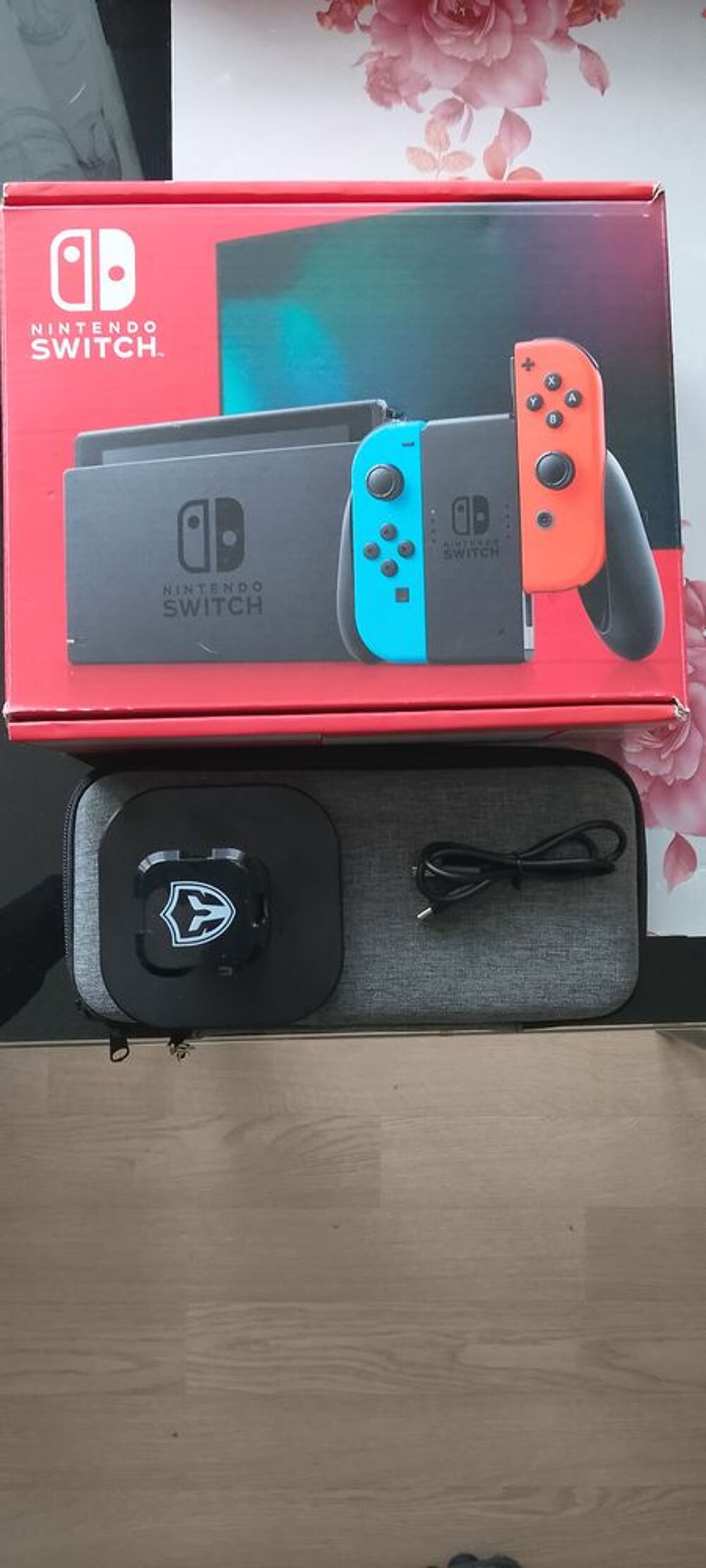 Nintendo switch v1 picofly 256 gb avec 18 jeux Consoles et jeux vid�os
