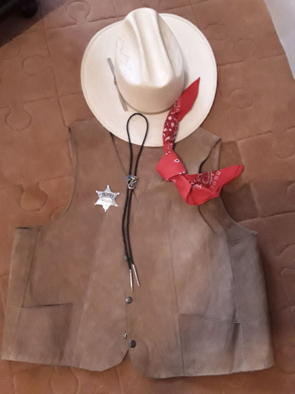 tenue cowboy XL square dancing 