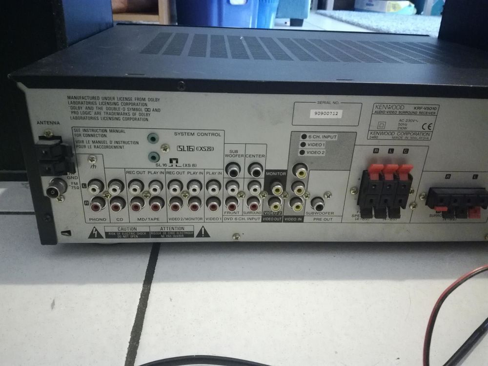amplificateur kenwood 2 enceintes Audio et hifi