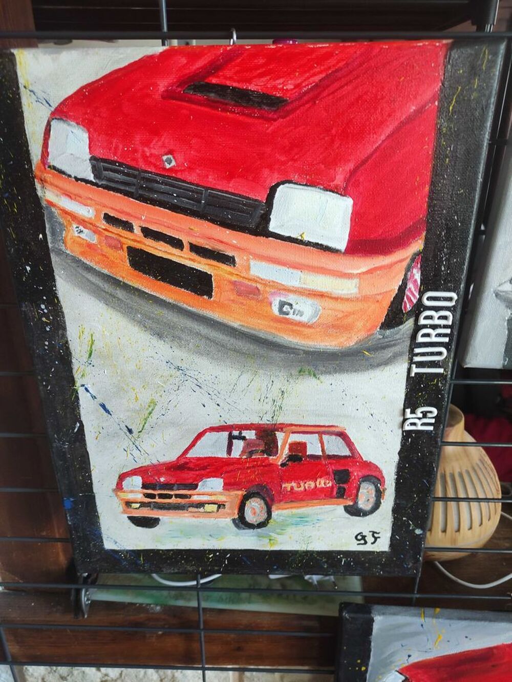 tableau Renault 5 R5 Turbo 