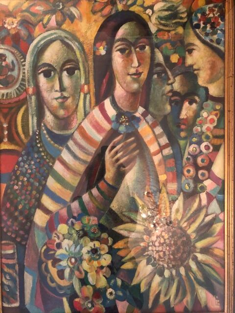 tableau de famille du peintre italien Carlo Loro 280 Paris 7 (75)