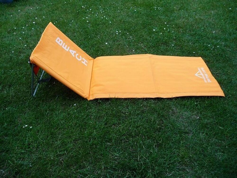 Tapis de sol et Si&egrave;ge orange Sports