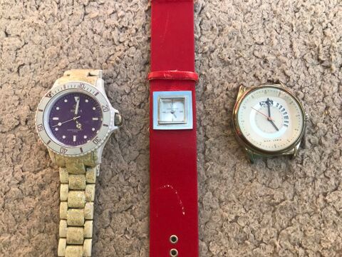 Trois montres fonctionnelles avec piles neuves 15 Champier (38)