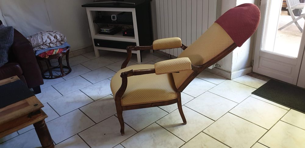 Fauteuil Voltaire inclinable XIX Meubles