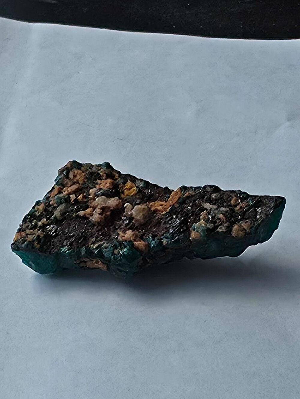 Pierre naturelle Dioptase Verte RDC-Collection &amp; D&eacute;co 