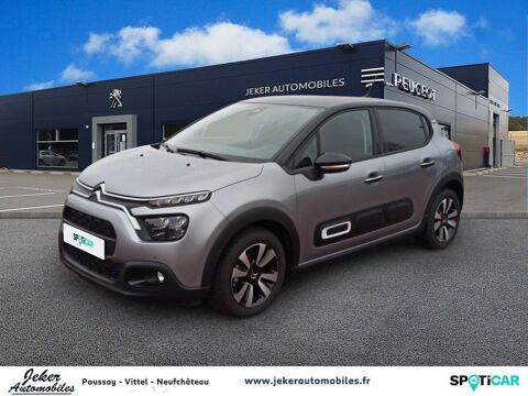 Citro&euml;n C3 BlueHDi 100 S&S BVM6 Shine 2023 occasion Poussay 88500