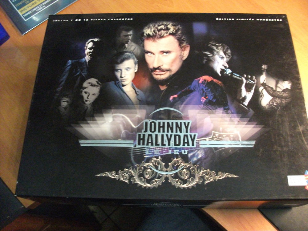Johnny HALLYDAY - Le Jeu Johnny Hallyday Power Games CD et vinyles