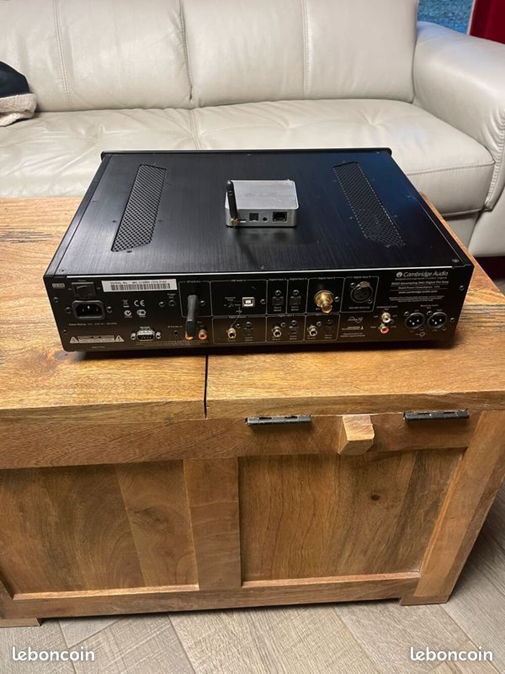 DAC Cambridge Azur 851D + Lecteur r&eacute;seau triangle AIO C Audio et hifi