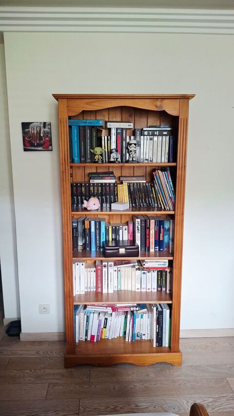 Etagere biblioth�que en pin massif 187x80x32 100 Cagnes-sur-Mer (06)