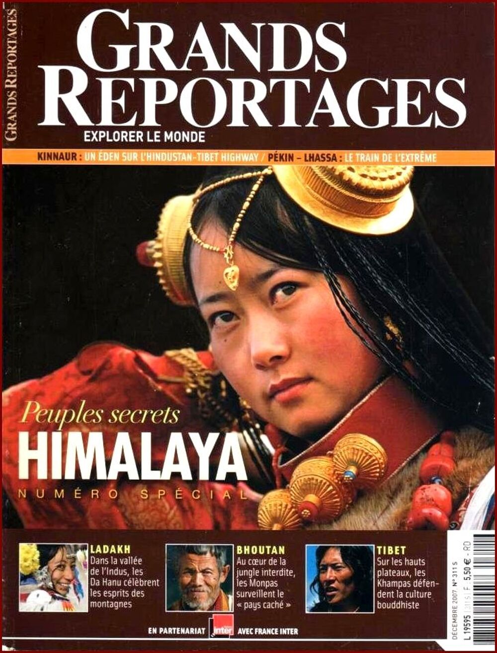 LE BHOUTAN - g&eacute;o - HIMALAYA / prixportcompris Livres et BD