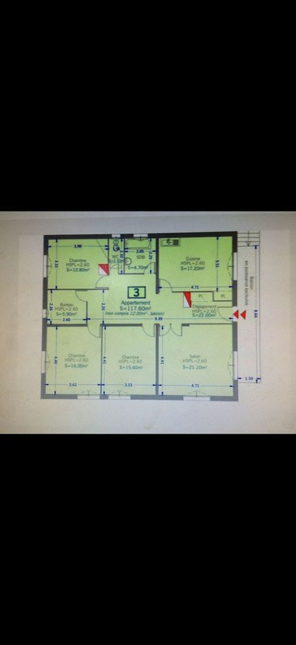 Vente Appartement à€ VENDRE €
