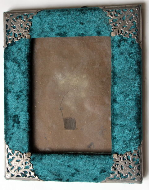 Cadre Napol�on III velours vert sapin N�2 30 Issy-les-Moulineaux (92)