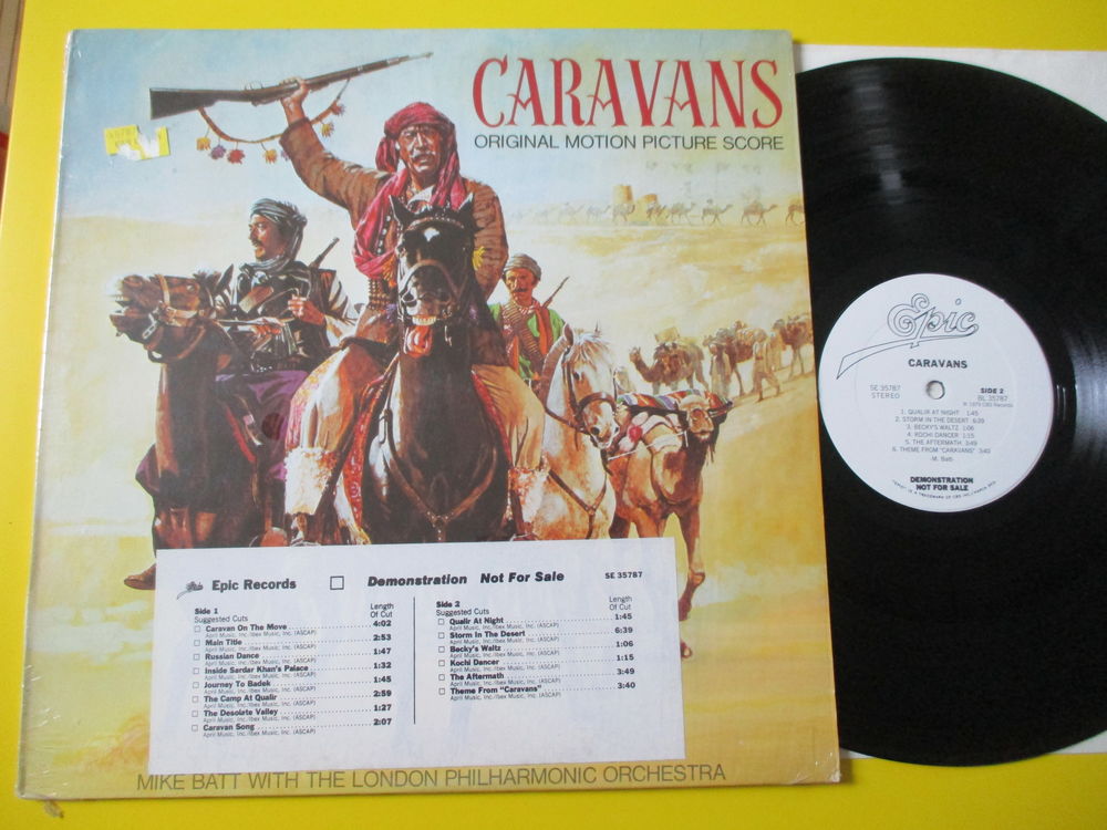 Mike Batt Caravans 33 TOURS BOF 1979 US PRESS CD et vinyles