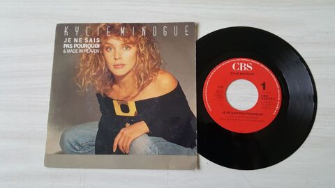45 Tours KYLIE MINOGUE Je ne sais pas pourquoi 8 Sautron (44)