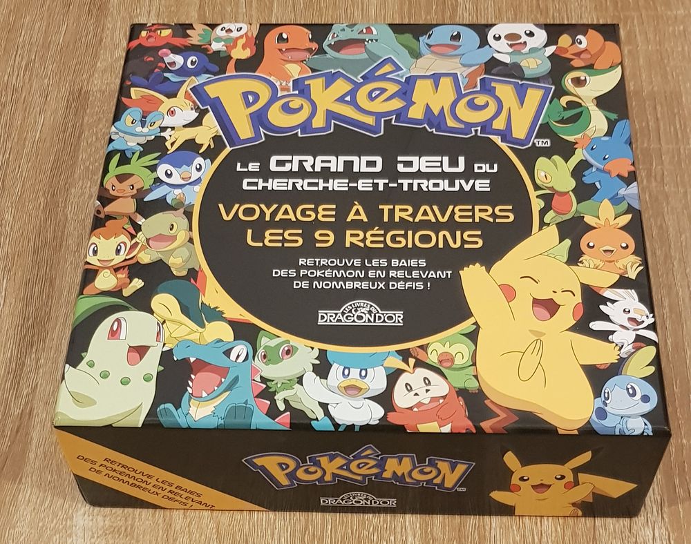 POKEMON - Le grand jeu du cherche-et-trouve Voyage &agrave; travers Jeux / jouets