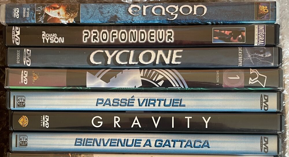 DVD lot 3 - 50 % pour 5 articles jusqu'&agrave; la mi mars DVD et blu-ray