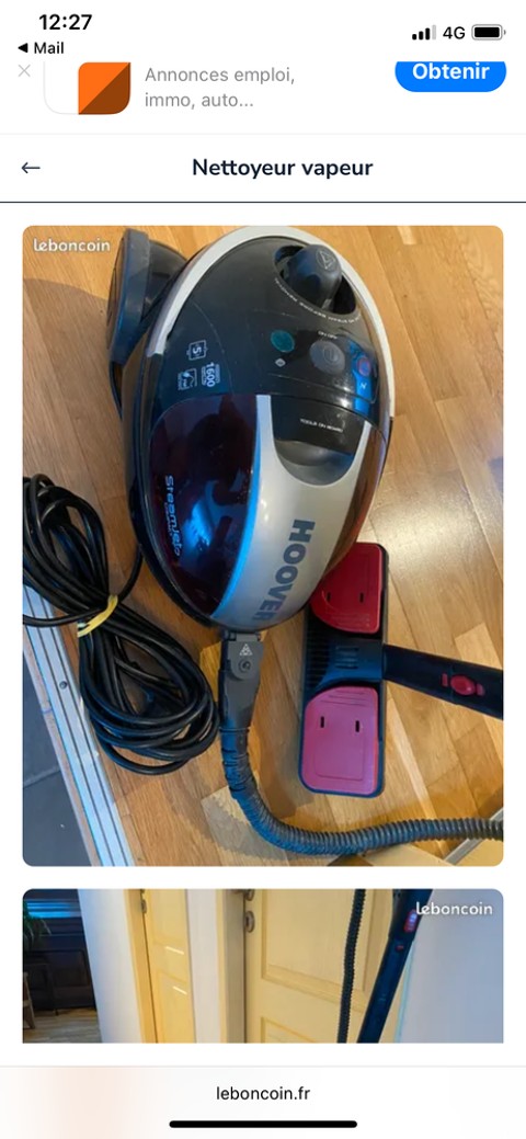 Nettoyeur vapeur bon état Mimet (13)