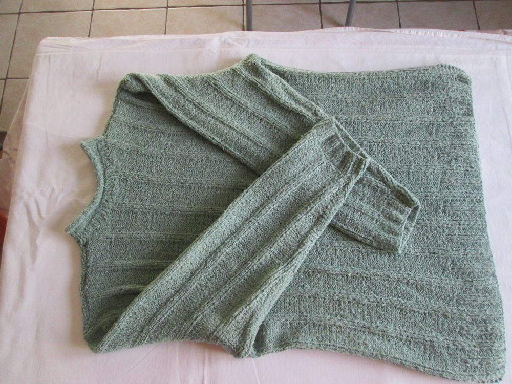 Pull hiver femme tricot&eacute; main en laine V�tements