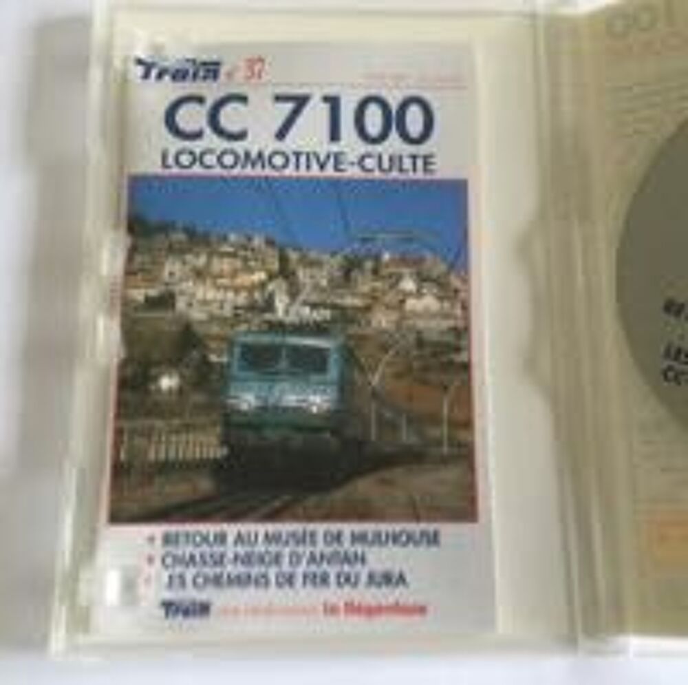 DVD media-Train n&deg; 37. CC 7100 locomotive-culte DVD et blu-ray
