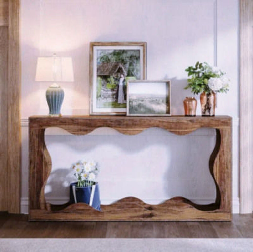Console en bois sculpt&eacute; ? design naturel &amp; esprit artisanal Meubles
