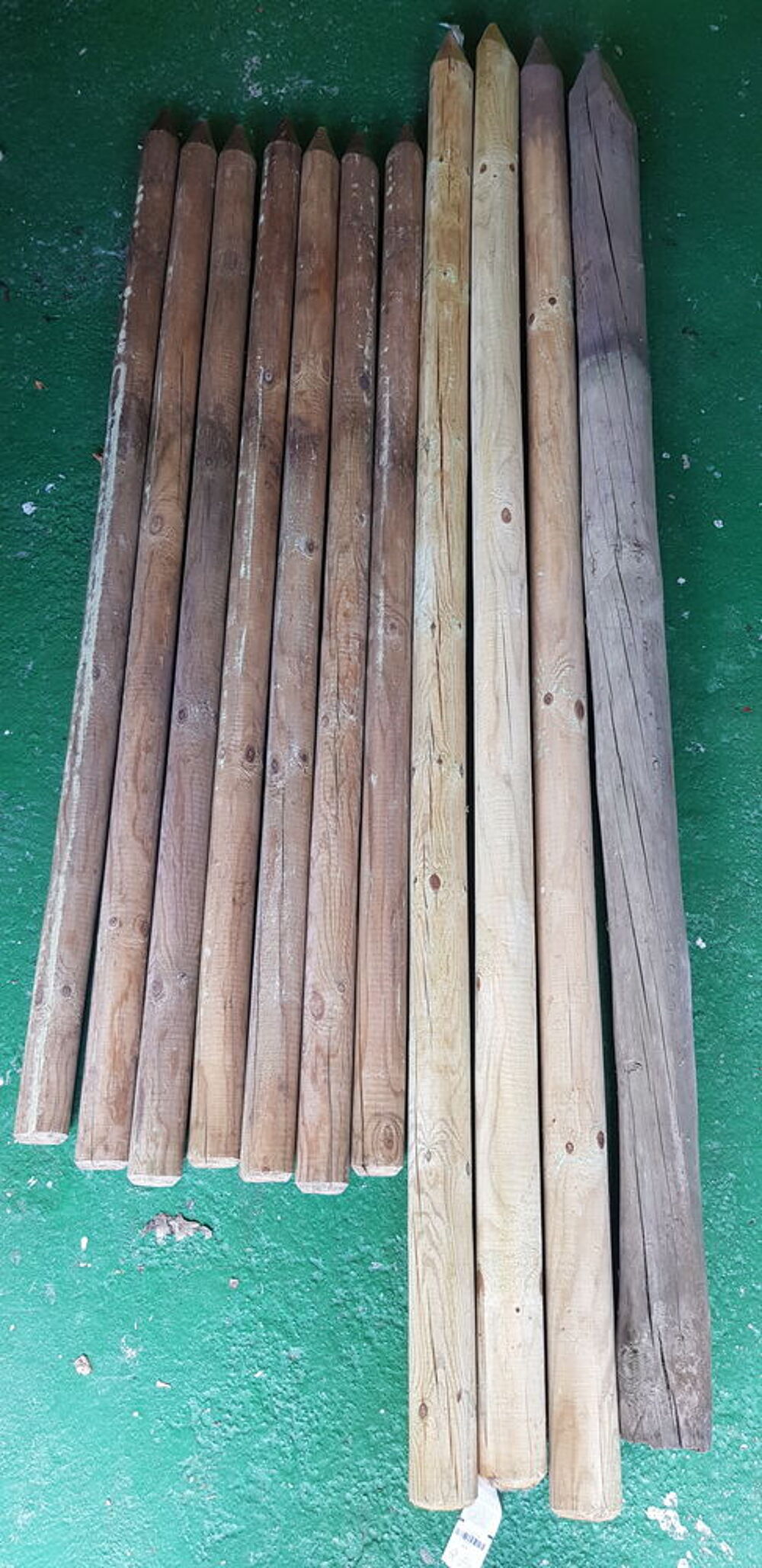Poteaux ronds en bois Bricolage