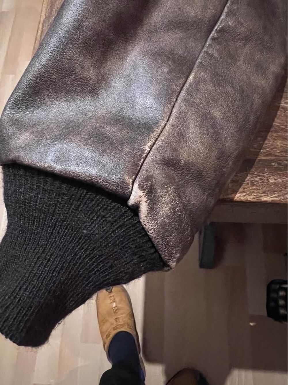 Schott IS 674 MS marron vieilli rare Vêtements