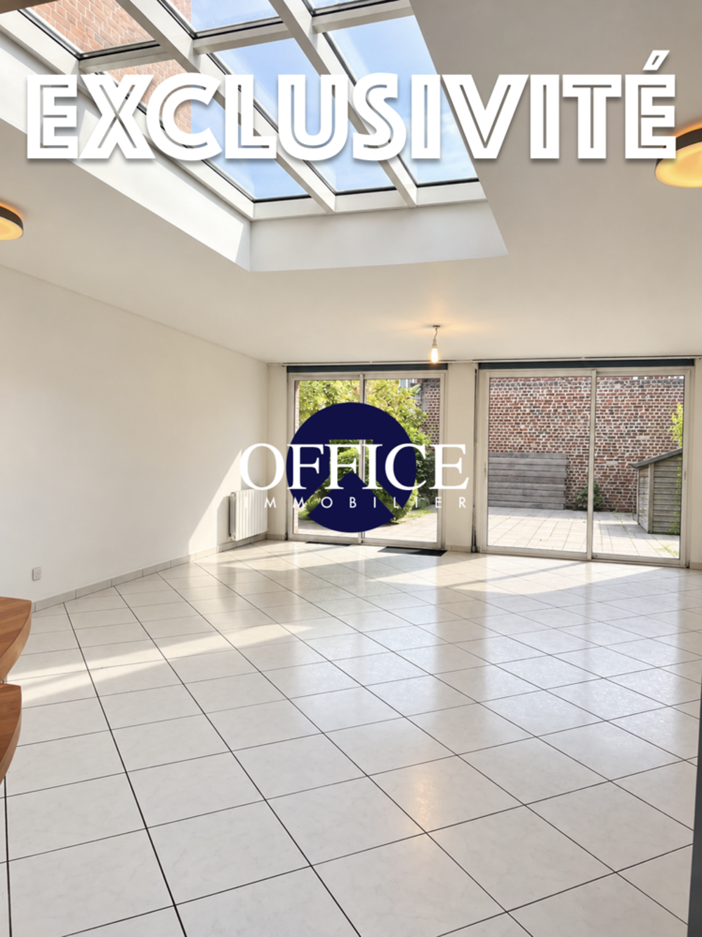 Vente Maison EXCLUSIVITÉ – LENS HYPERCENTRE 145 m² – 4 CHAMBRES – SUITE PARENTALE – GARAGE – TERRASSE 60 m² – DPE C – PRESTATIONS HAUT DE GAMME Lens