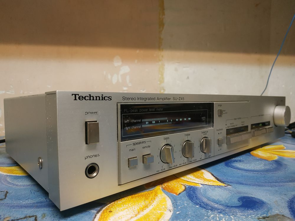 Ampli Hi-Fi TECHNICS SU-Z45 - [R&eacute;vis&eacute;] - (Vintage 80) Audio et hifi