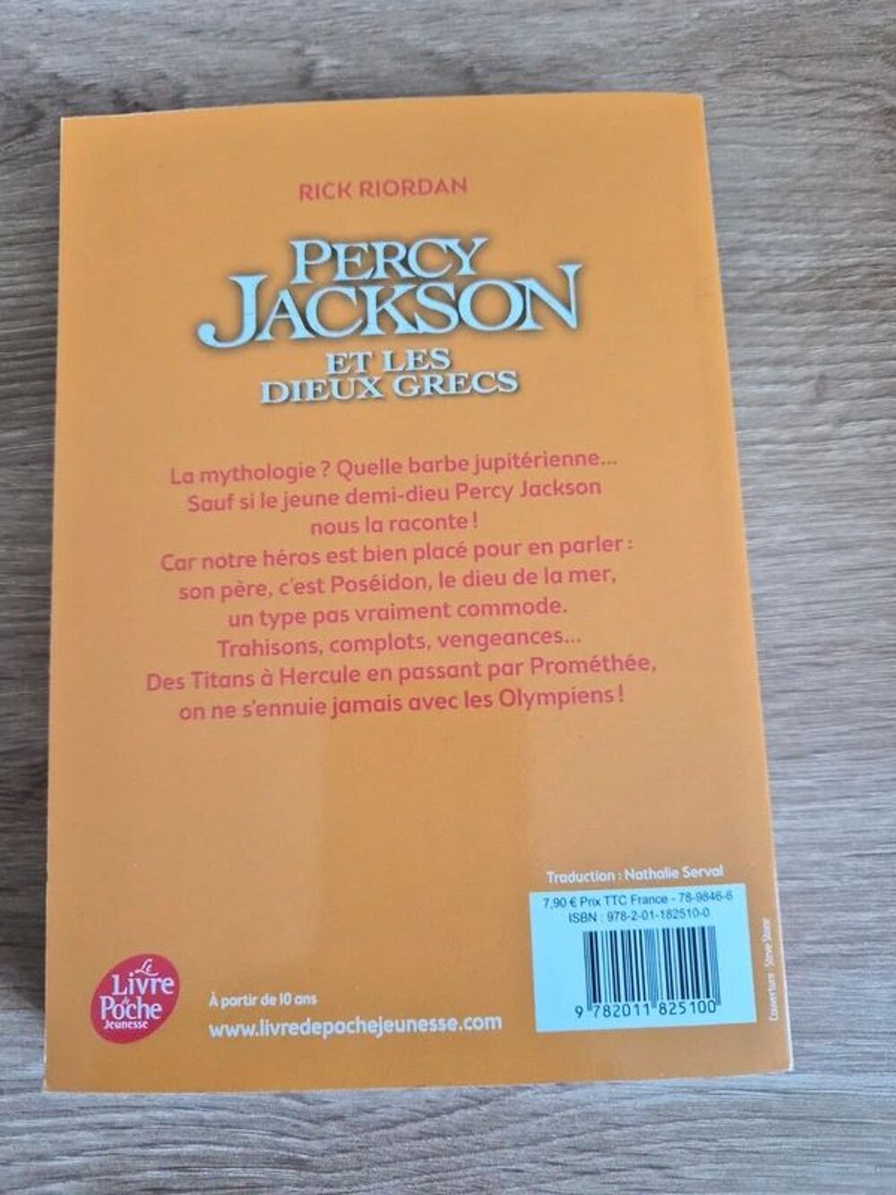 Lot de 5 Livres Percy Jackson Livres et BD