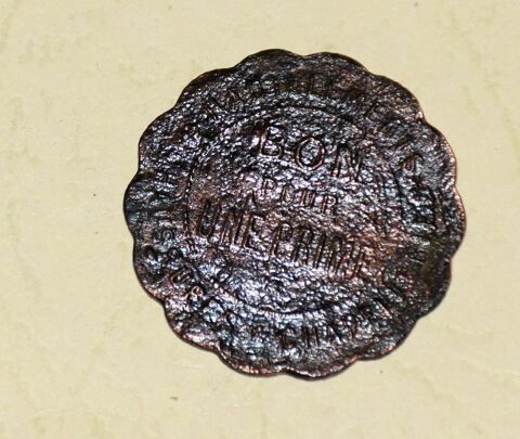 Jeton - Aux Buttes Chaumont - Bon pour une Prime. 4 Roissy-en-Brie (77)