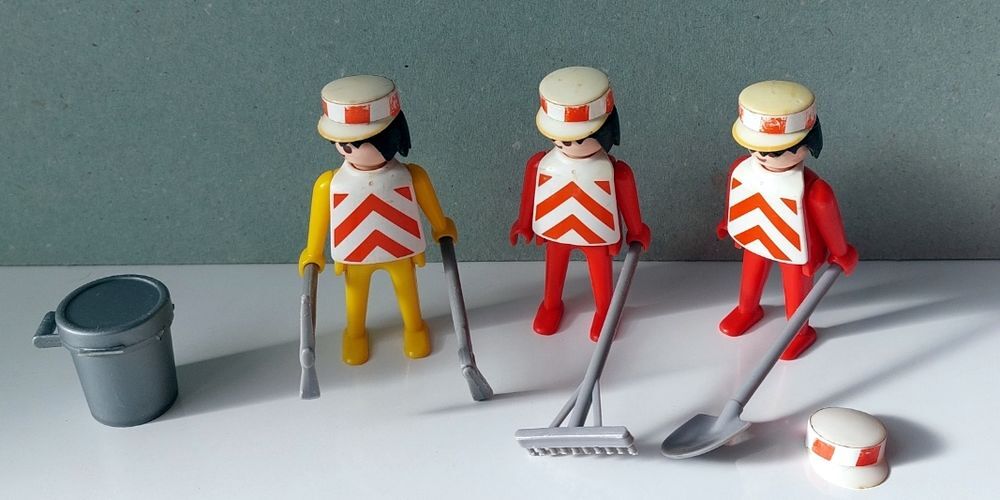 Figurines et accessoires Playmobil travaux publics 