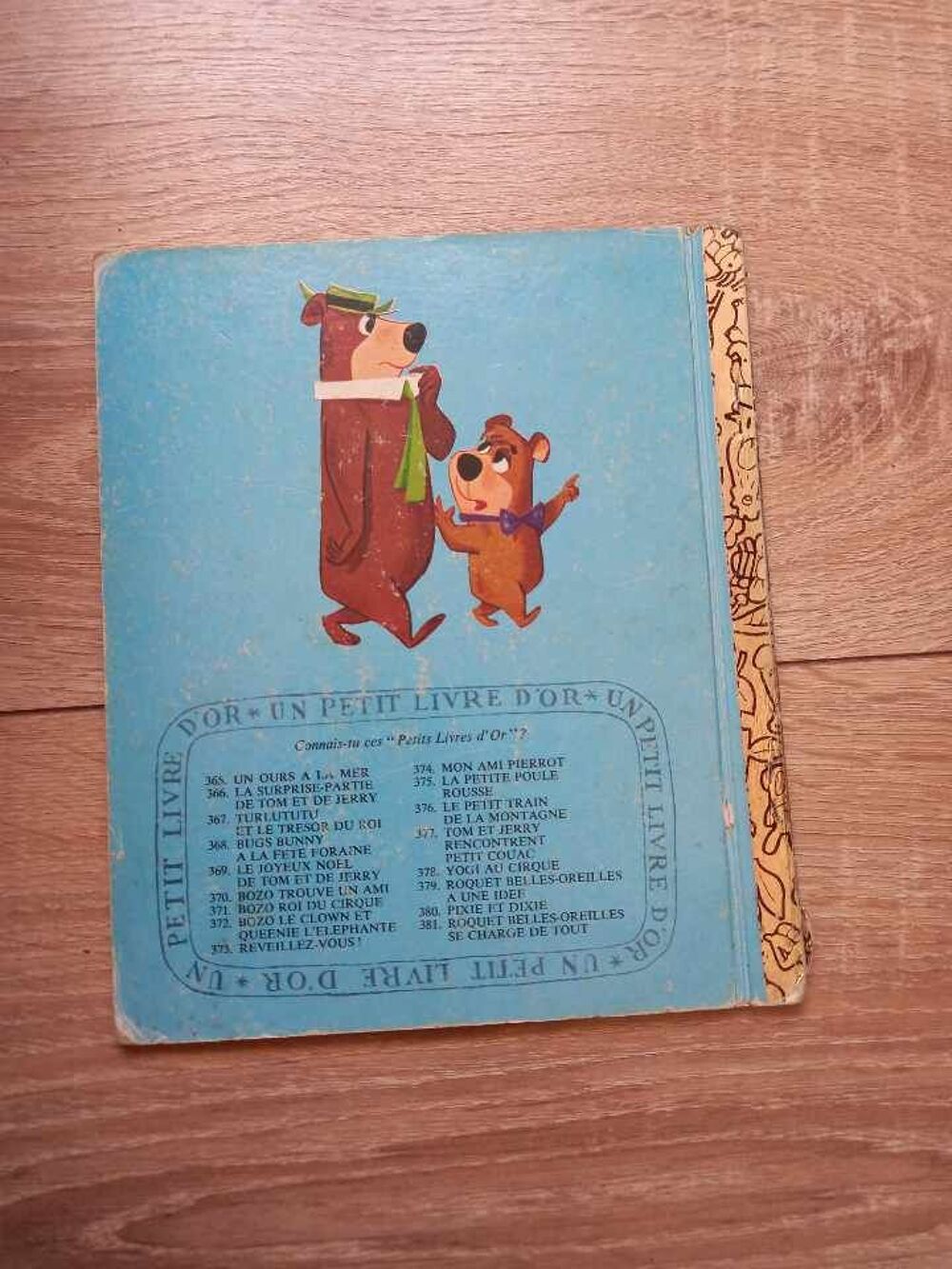 Livre Yogi au cirque Deux Coqs D'or 1980 Livres et BD
