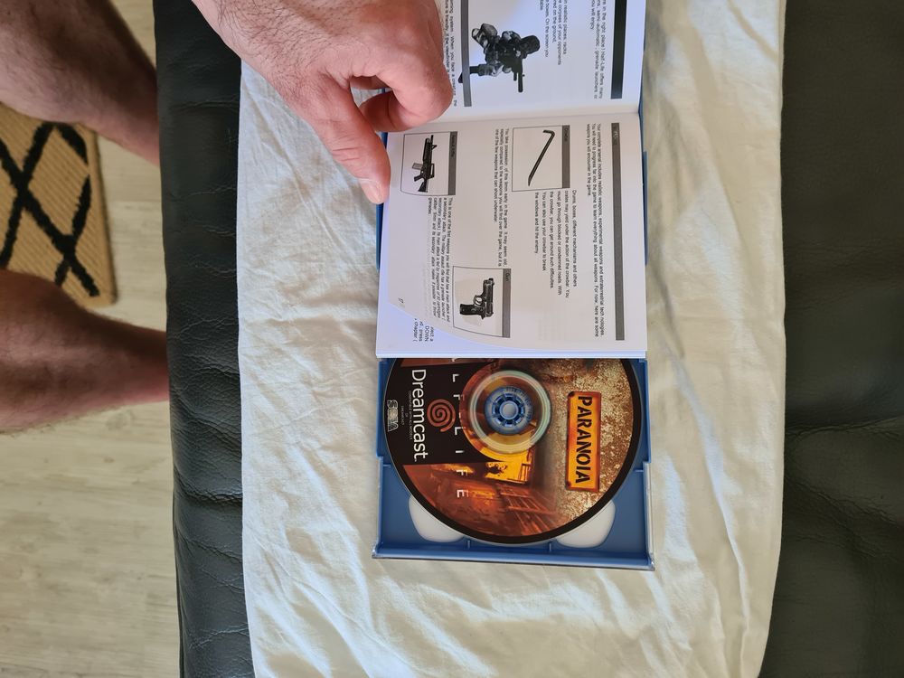 Jeu Half-Life PARANOIA Sega Dreamcast Consoles et jeux vidéos