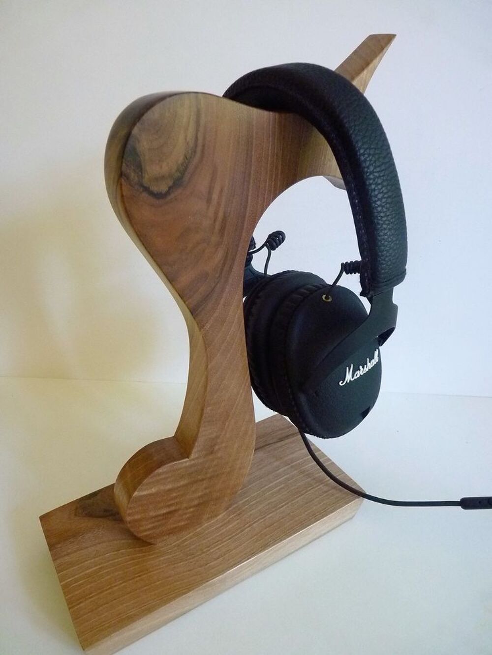 support casque HIFI bois Audio et hifi