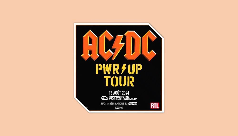 Concert ACDC Billetterie